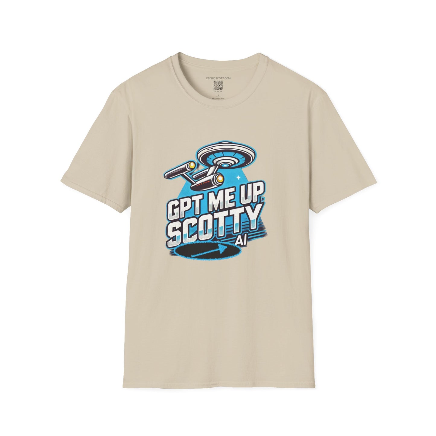 "GPT Me Up, Scotty" Tee