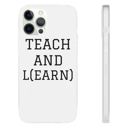 TEACH AND L(EARN) Phone Case - EDU HUSTLE