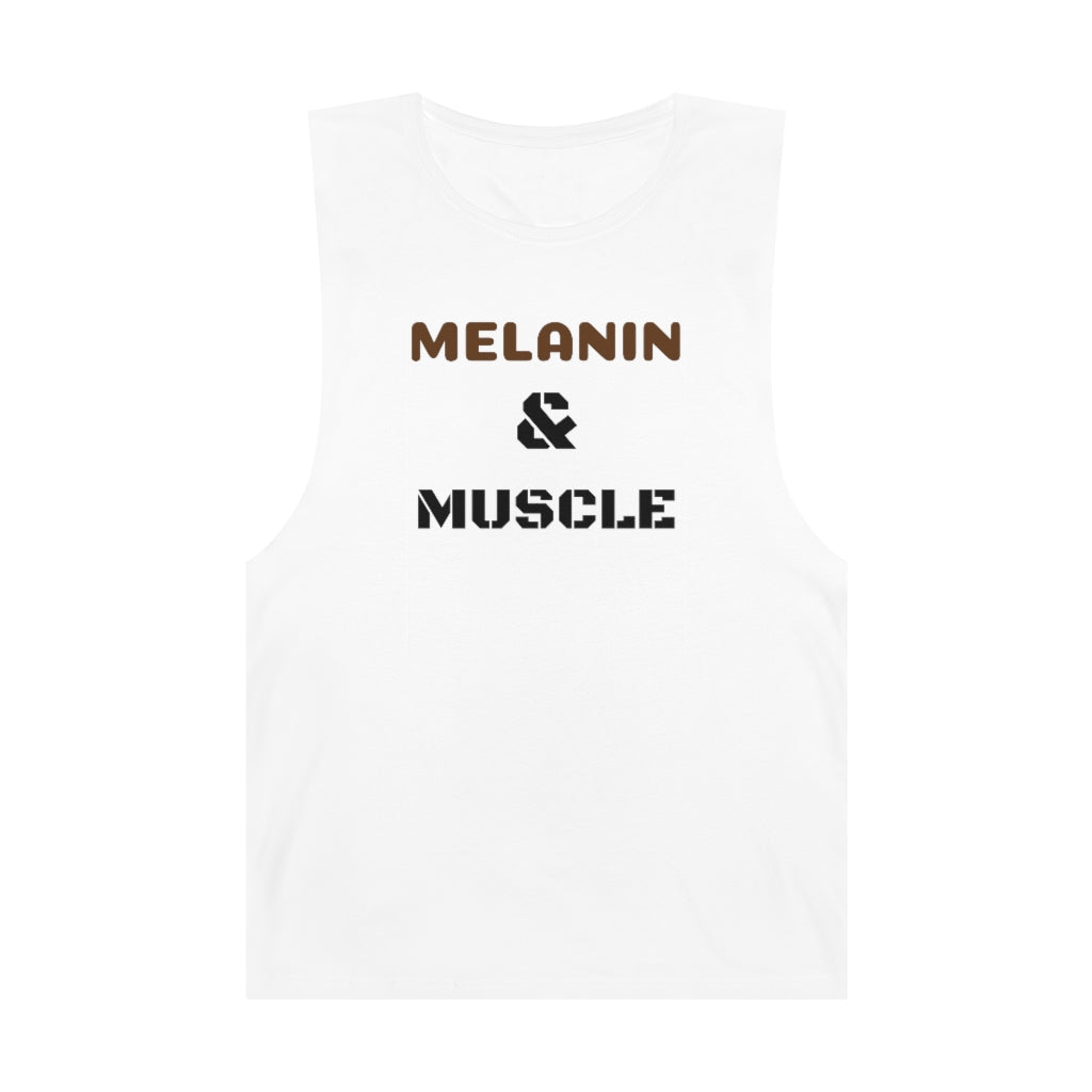 Melanin & Muscle Tank - EDU HUSTLE