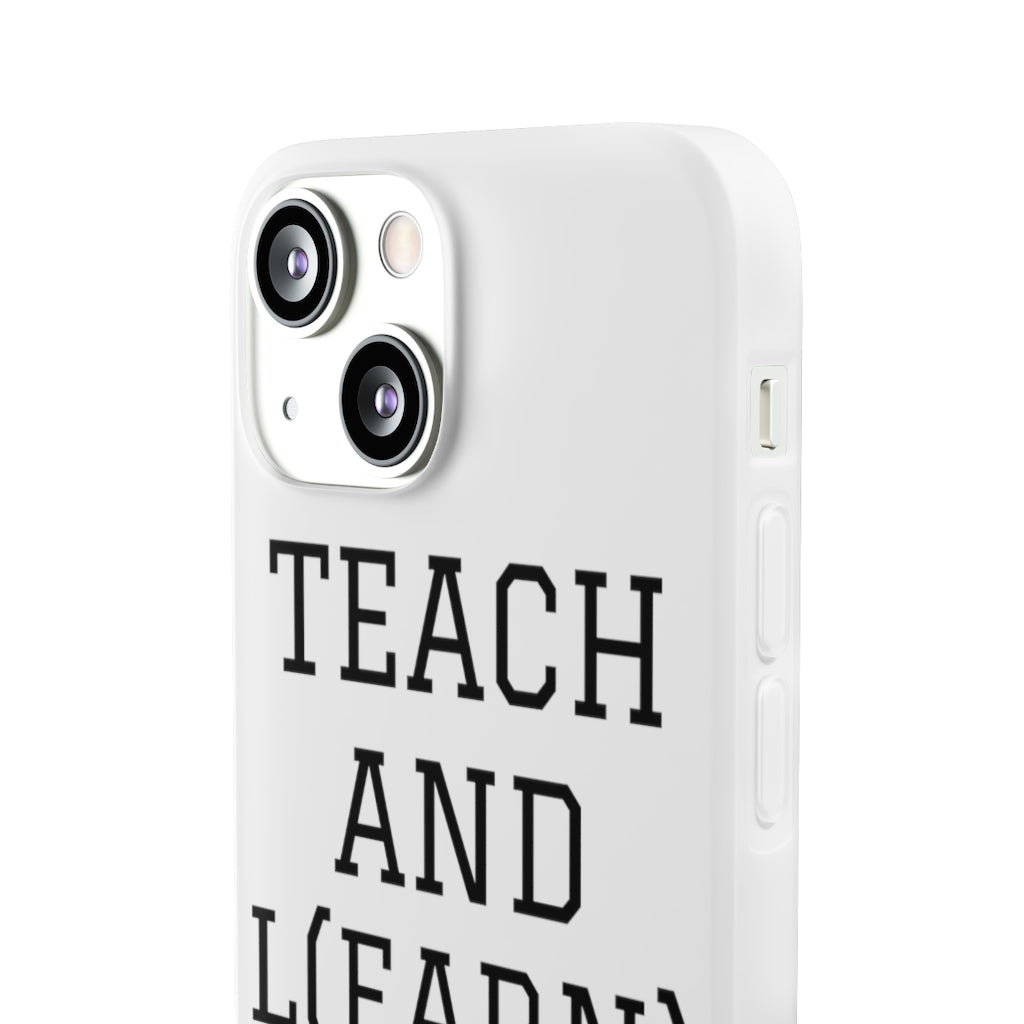 TEACH AND L(EARN) Phone Case - EDU HUSTLE