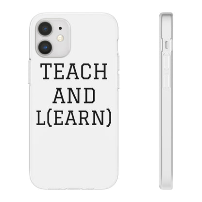 TEACH AND L(EARN) Phone Case - EDU HUSTLE