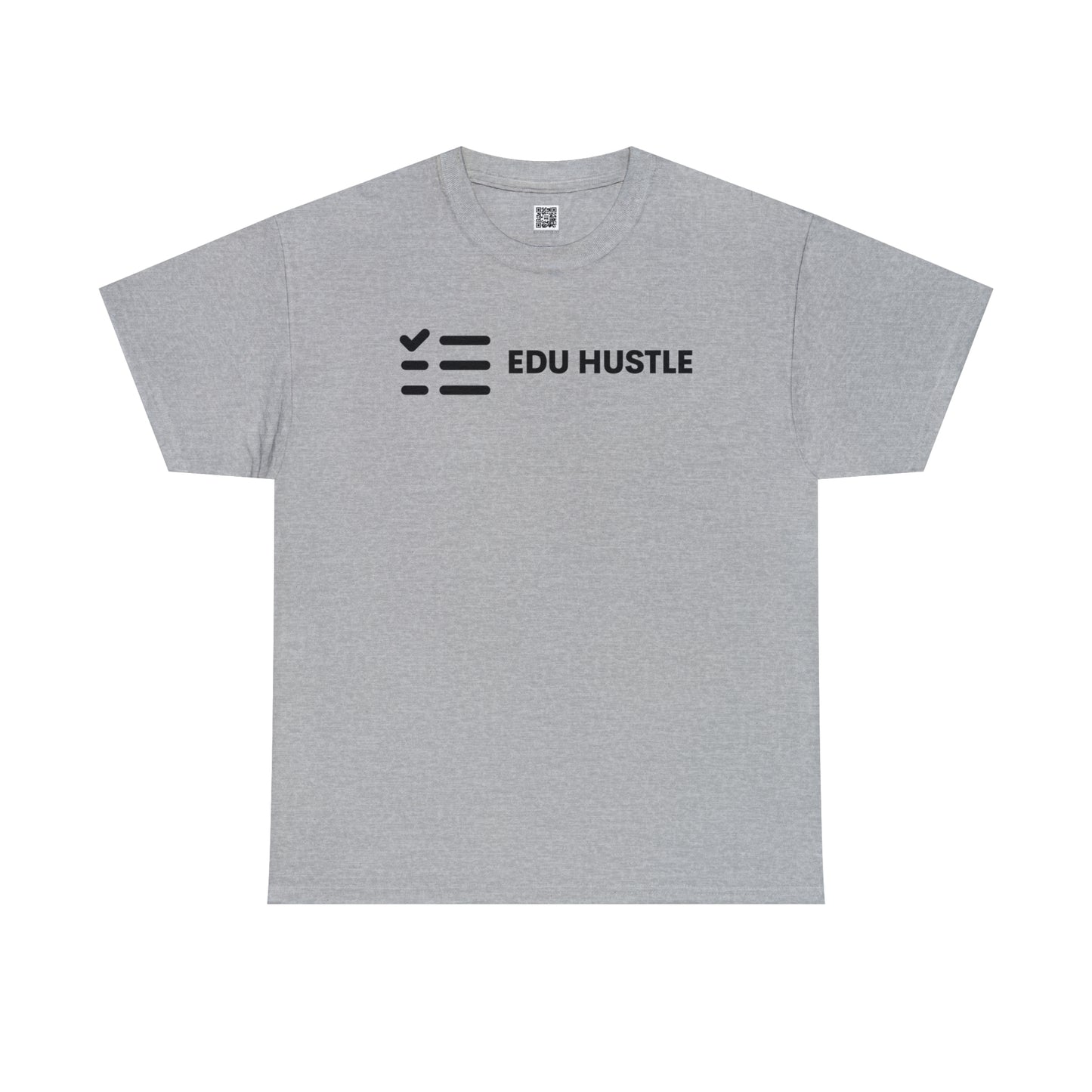 EDU HUSTLE Black Label Tee - EDU HUSTLE