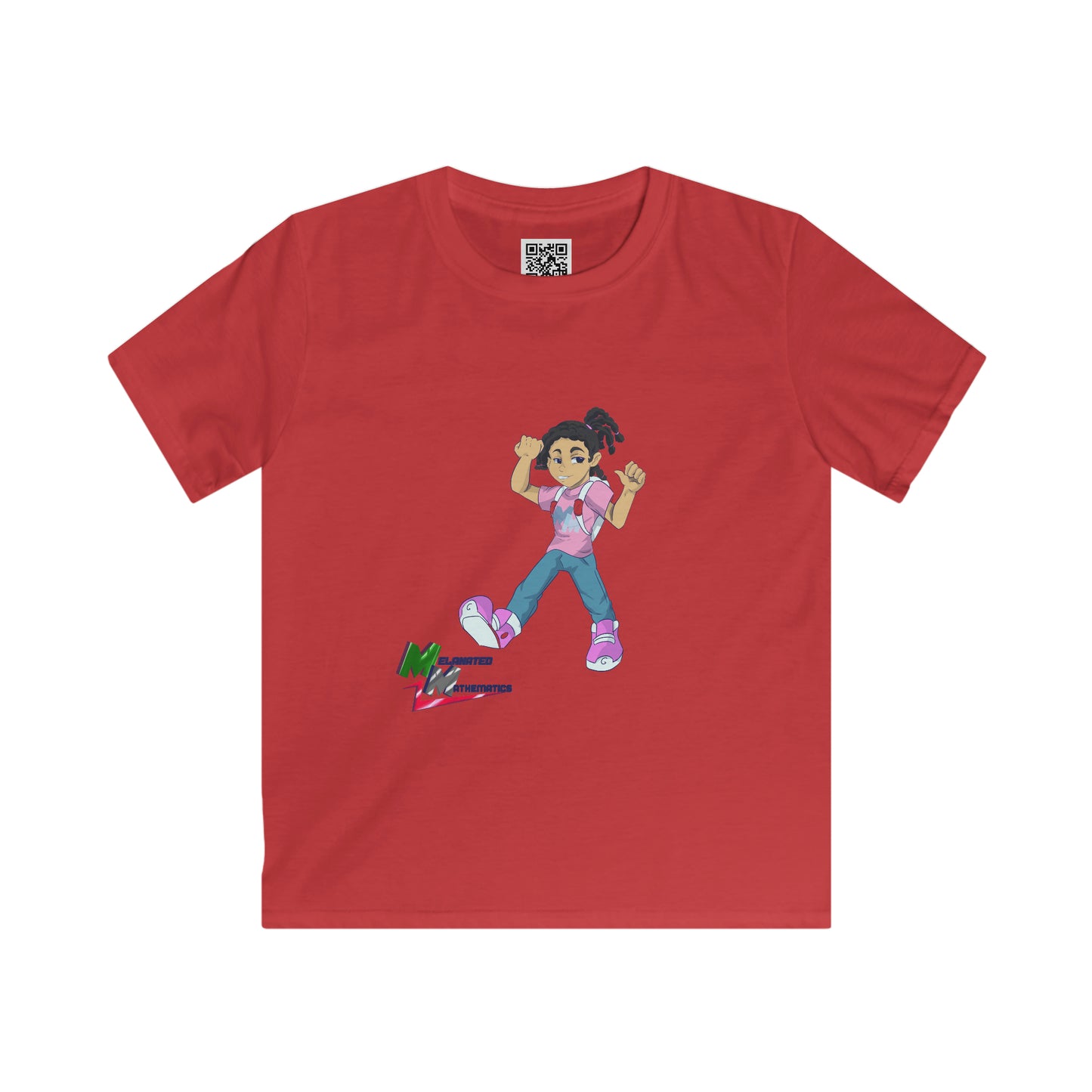 Melanated Mathematics "On My Way" Kids Tee + Grades 2-3 Workbook Download - EDU HUSTLE