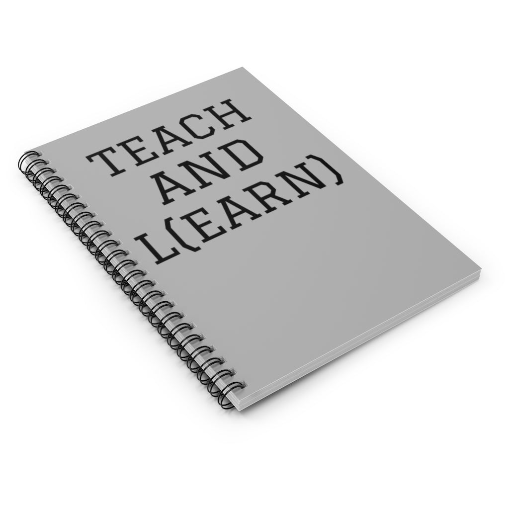 TEACH AND L(EARN) Notebook - EDU HUSTLE