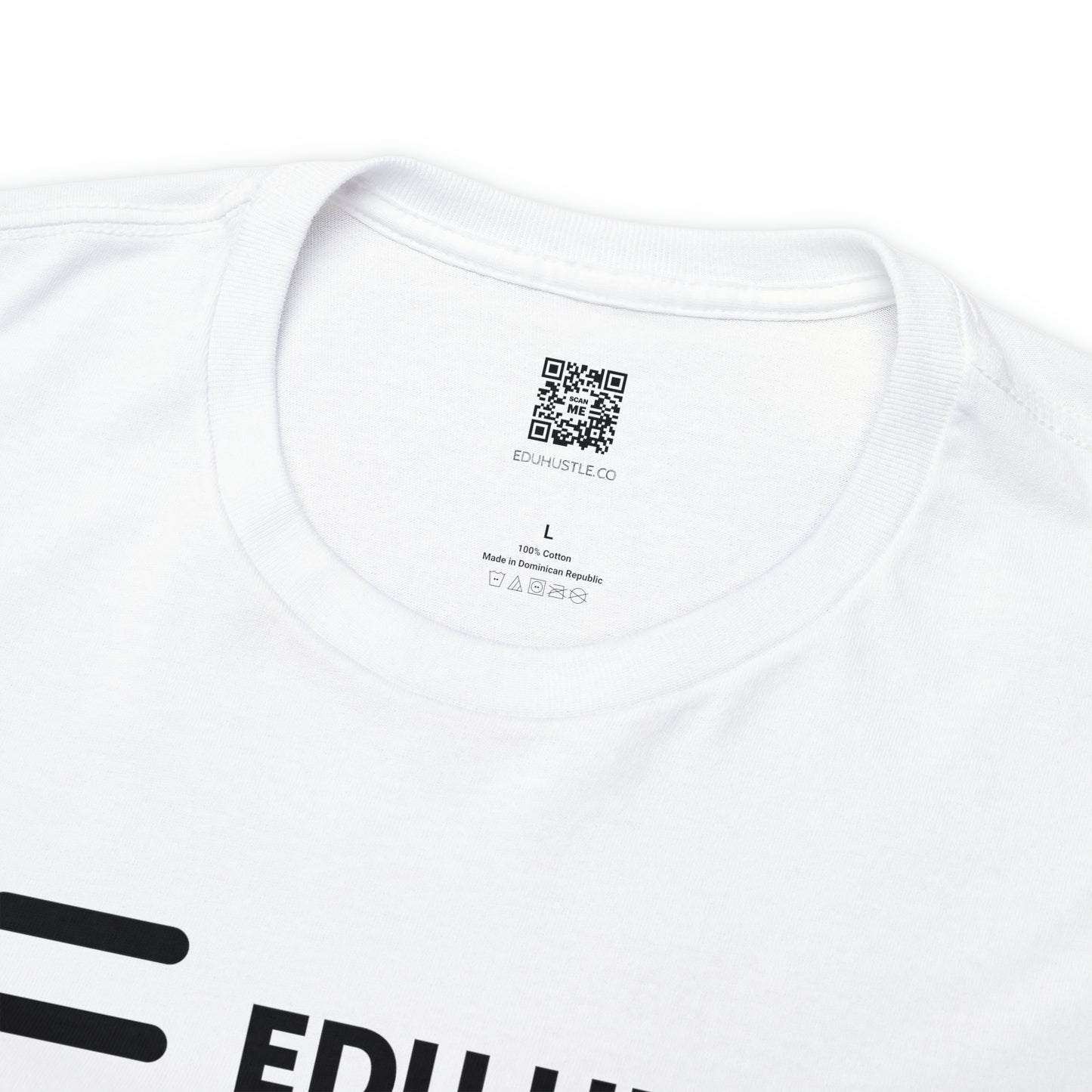 EDU HUSTLE Black Label Tee - EDU HUSTLE