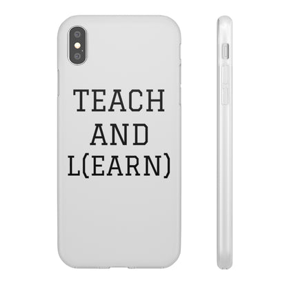 TEACH AND L(EARN) Phone Case - EDU HUSTLE