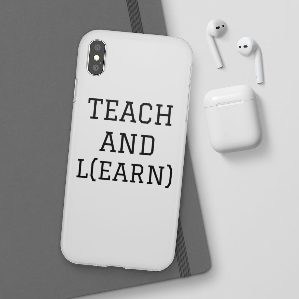 TEACH AND L(EARN) Phone Case - EDU HUSTLE