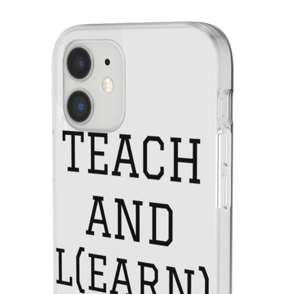 TEACH AND L(EARN) Phone Case - EDU HUSTLE