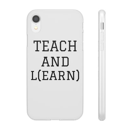 TEACH AND L(EARN) Phone Case - EDU HUSTLE