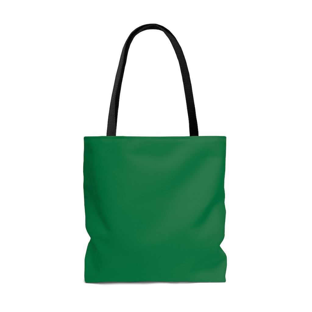 TEACH AND L(EARN) Tote Bag (Green/White) - EDU HUSTLE